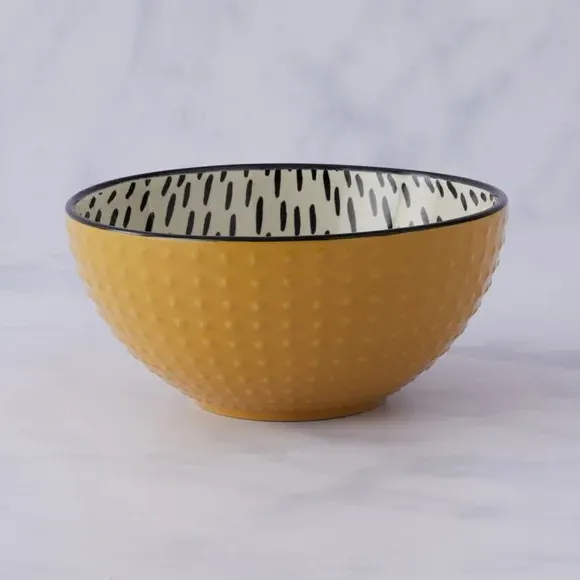 12-Piece Dinner Set - Ochre, Stoneware