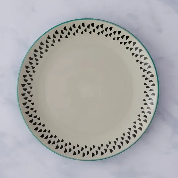 12-Piece Dinner Set - Teal, Stoneware