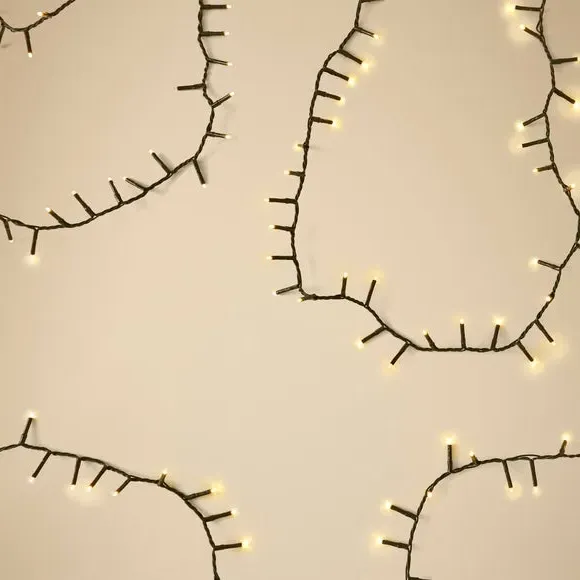 1500 LED Cluster String Lights - Warm White