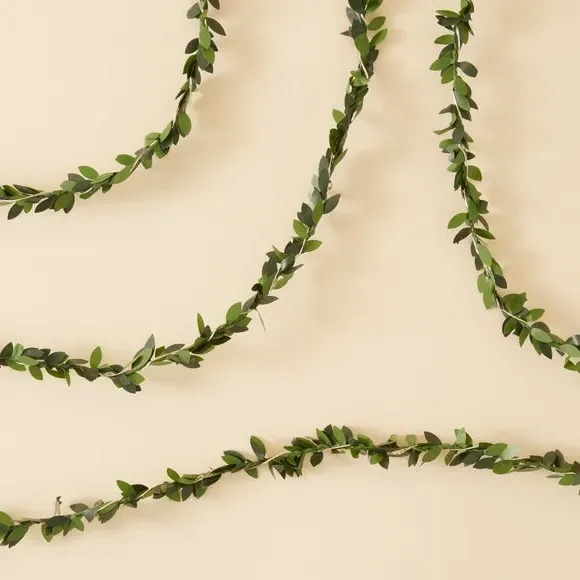 1.8m LED Foliage String Lights - Green