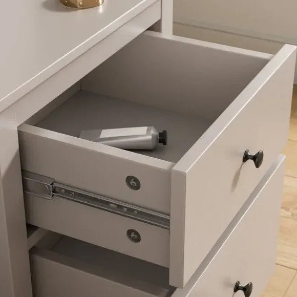 2-Drawer Bedside Table - Natural