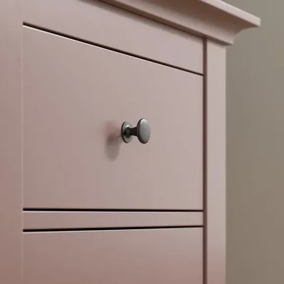 2-Drawer Bedside Table - Pink