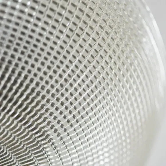 2-Light Flush Ceiling Light - Clear, Glass