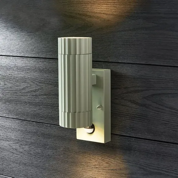 2 Light PIR Outdoor Wall Light - Sage