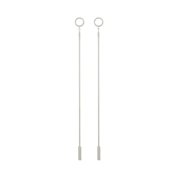 2-Pack Curtain Draw Rods - Sandstone, Metal