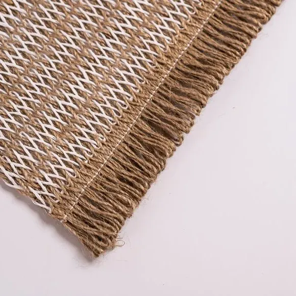 2-Pack Rectangle Placemats - Natural, Jute