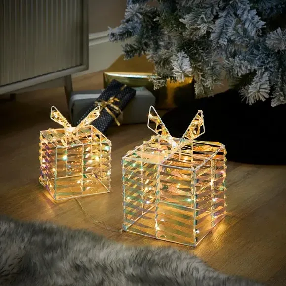 2-Piece Light Up Parcels - Multicolor image