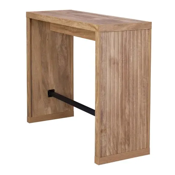 2-Seater Bar Table Set with Stools - Natural