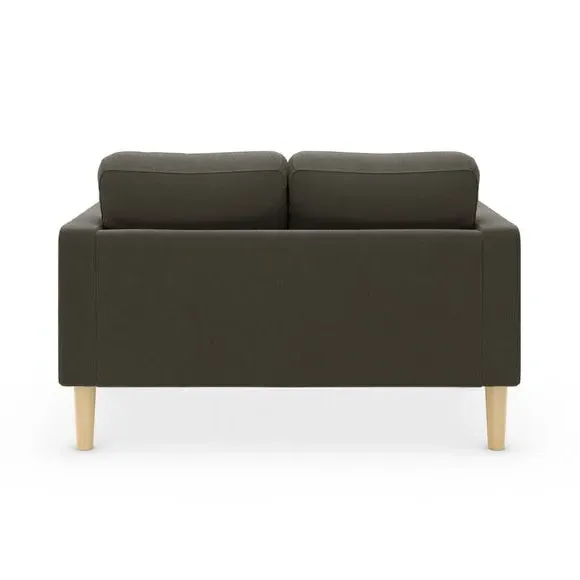 2-Seater Compact Sofa - Charcoal, Corduroy