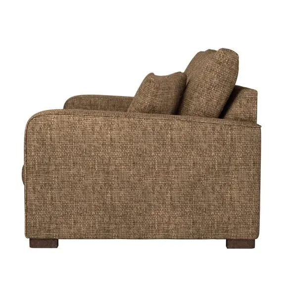 2-Seater Deep Sit Sofa - Caramel, Chenille