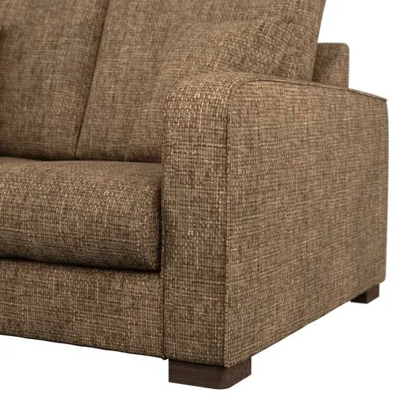 2-Seater Deep Sit Sofa - Caramel, Chenille