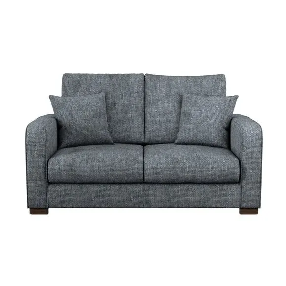 2-Seater Deep Sit Sofa - Charcoal, Chenille