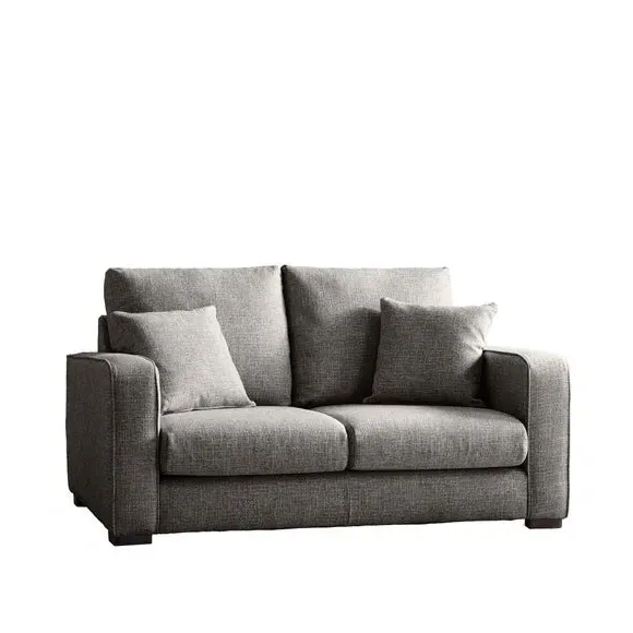 2-Seater Deep Sit Sofa - Grey, Multi Weave