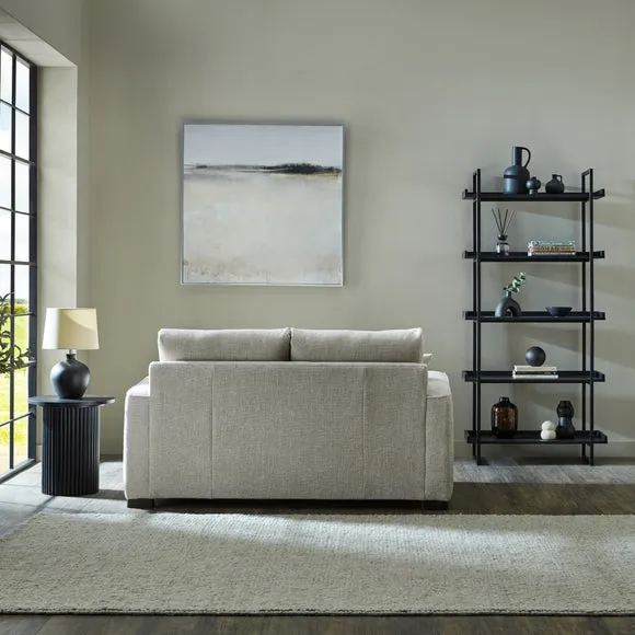 2-Seater Deep Sit Sofa - Mushroom, Chenille