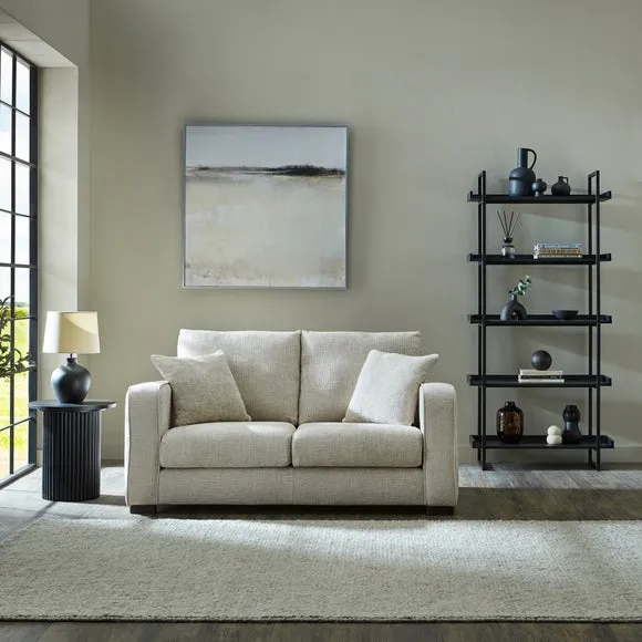 2-Seater Deep Sit Sofa - Mushroom, Chenille