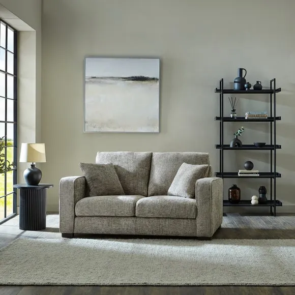 2-Seater Deep Sit Sofa - Sand, Chenille