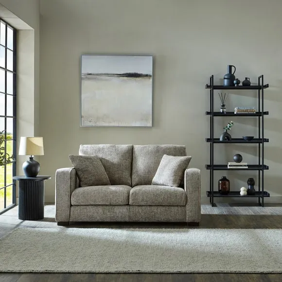 2-Seater Deep Sit Sofa - Sand, Chenille