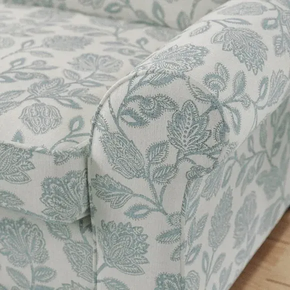 2-Seater Sofa Bed with Storage - Blue, Fabric