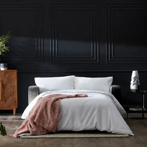 2-Seater Sofa Bed with Storage - Charcoal, Chenille