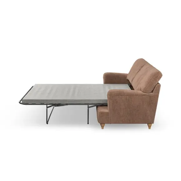 2-Seater Sofa Bed with Storage - Clay, Chenille