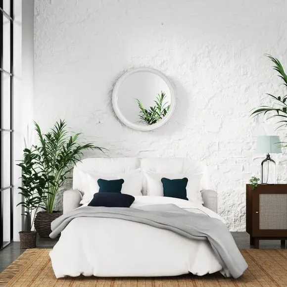 2-Seater Sofa Bed with Storage - Natural, Faux Linen