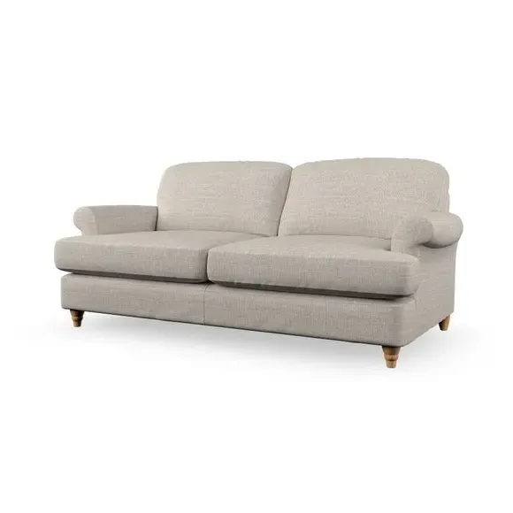 2-Seater Sofa Bed with Storage - Natural, Weave
