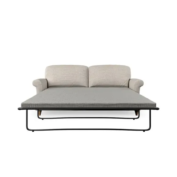 2-Seater Sofa Bed with Storage - Natural, Weave