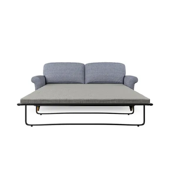 2-Seater Sofa Bed with Storage - Navy