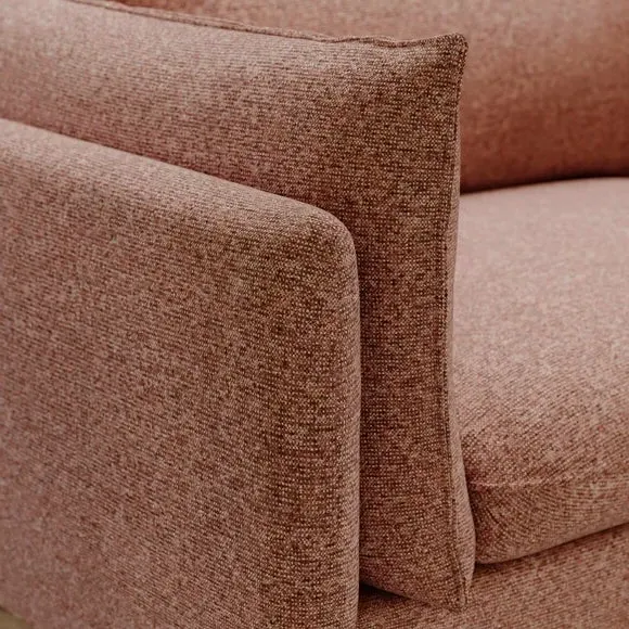 2-Seater Sofa Bed with Storage - Sunset, Chenille