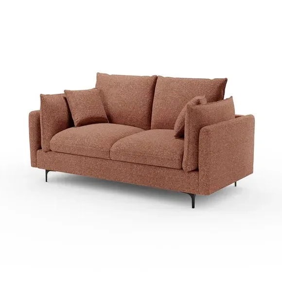 2-Seater Sofa Bed with Storage - Sunset, Chenille
