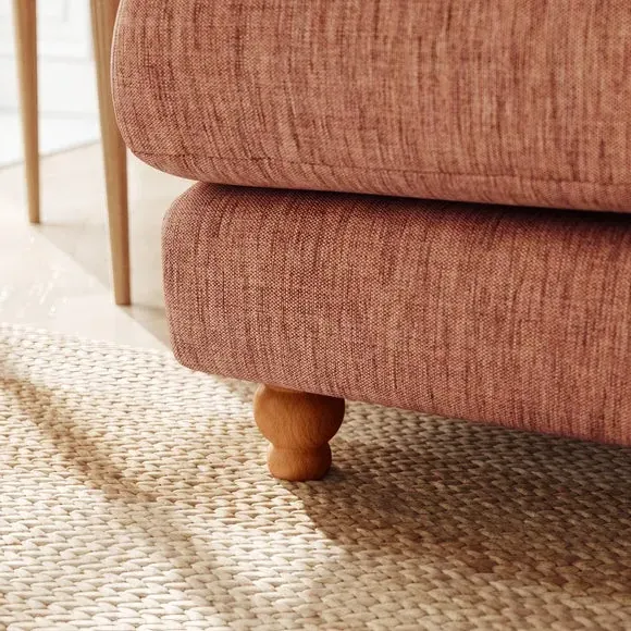 2-Seater Sofa - Clay, Faux Linen