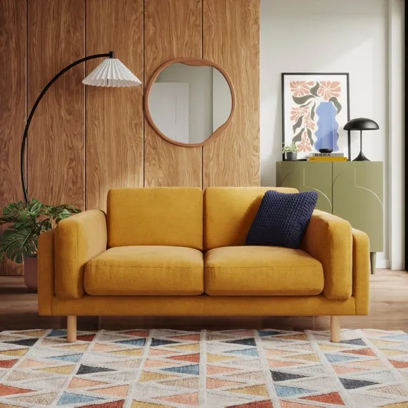 2-Seater Sofa - Gold, Chenille image