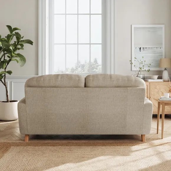 2-Seater Sofa - Mole, Faux Linen