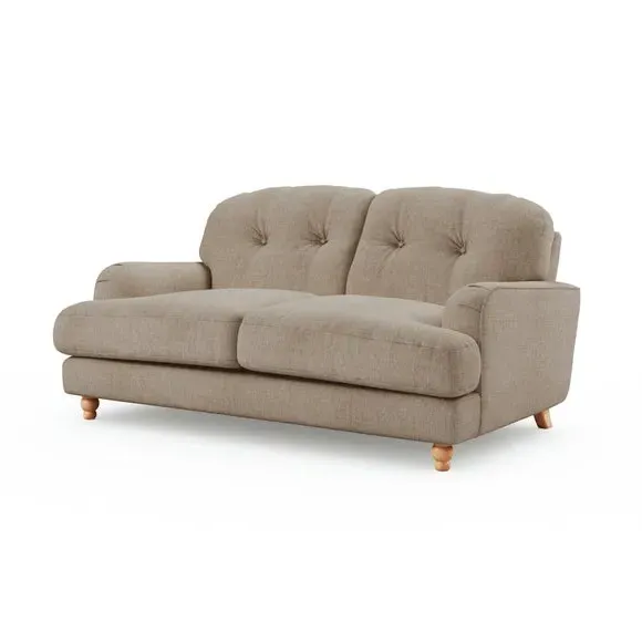2-Seater Sofa - Mole, Faux Linen