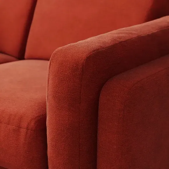 2-Seater Sofa - Russet, Chenille
