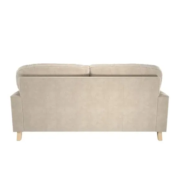 2-Seater Sofa Vintage Style - Sand, Velvet