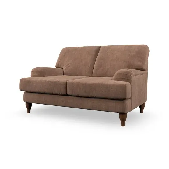 2-Seater Sofa with Bandaged Arms - Clay