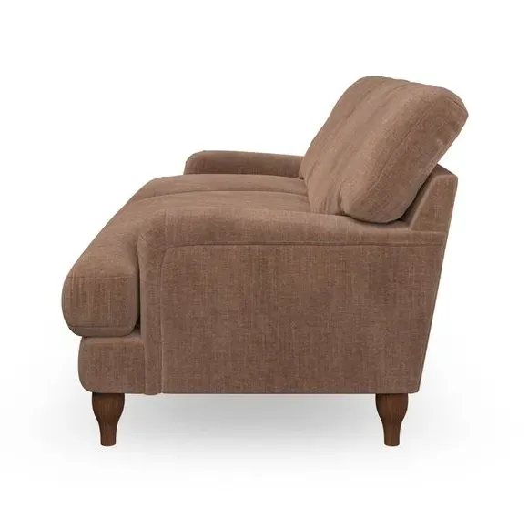 2-Seater Sofa with Bandaged Arms - Clay