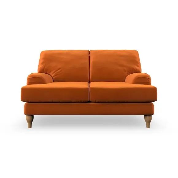 2-Seater Sofa with Bandaged Arms - Ginger
