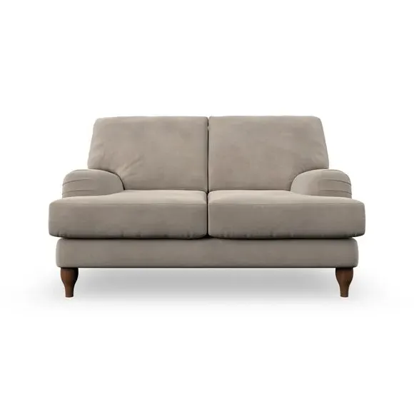 2-Seater Sofa with Bandaged Arms - Mushroom