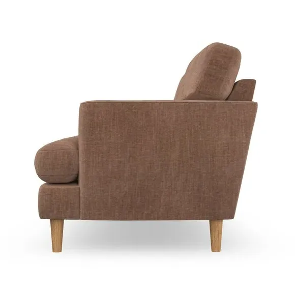 2-Seater Sofa with Button Details - Clay