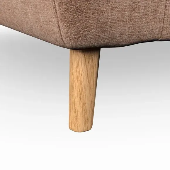 2-Seater Sofa with Button Details - Clay