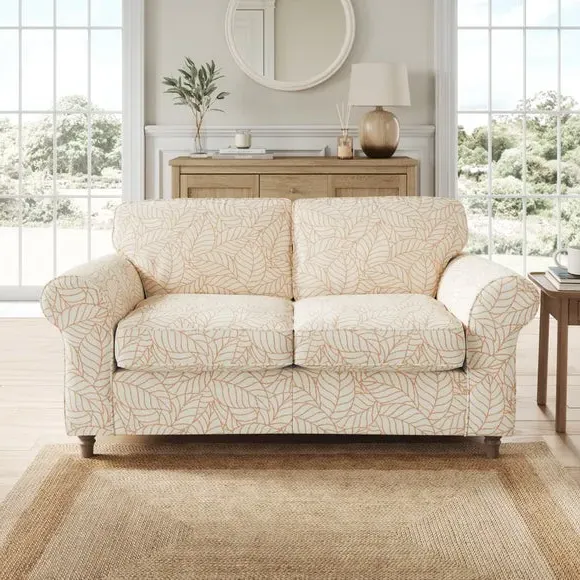 2-Seater Sofa with Curved Arms - Butterscotch image