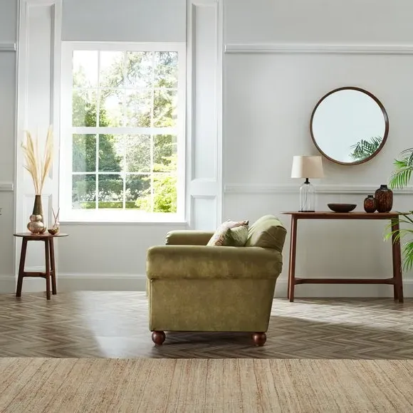 2-Seater Sofa with Cushions - Green, Faux Leather