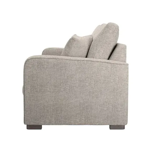 2-Seater Sofa with Deep Seats - Mushroom, Chenille