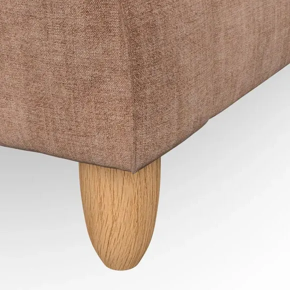 2-Seater Sofa with High Back - Clay, Chenille