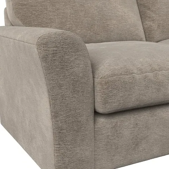 2-Seater Sofa with High Back - Mushroom