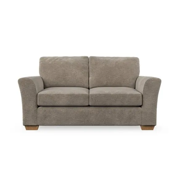2-Seater Sofa with High Back - Mushroom
