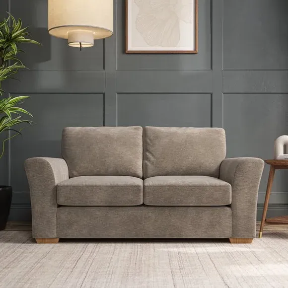 2-Seater Sofa with High Back - Mushroom