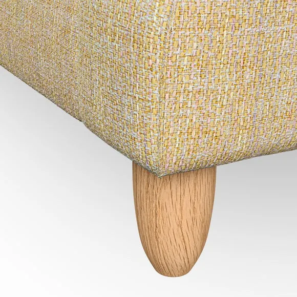 2-Seater Sofa with High Back - Ochre